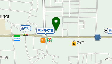 スーパーセカンドストリート八尾店の地図画像