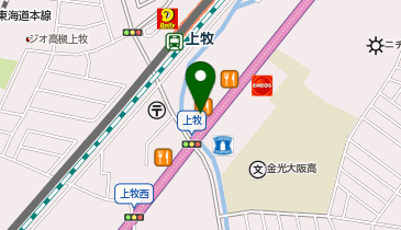 ニコニコレンタカー高槻上牧駅前店の地図画像