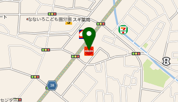 ニコニコレンタカー堺長曽根店の地図画像