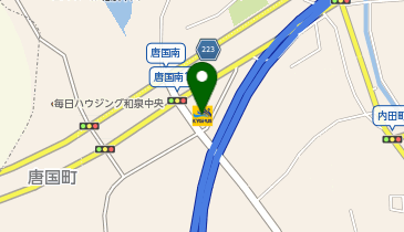 ニコニコレンタカー和泉あゆみ野店の地図画像