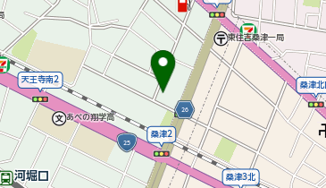 ニコニコレンタカー阿倍野天王寺町北店の地図画像