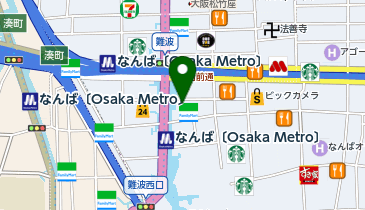 快活CLUBなんば御堂筋店の地図画像