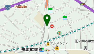 コナミスポーツクラブ上新庄の地図画像