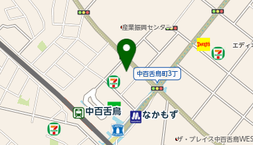 ホットヨガスタジオ美温なかもずの地図画像