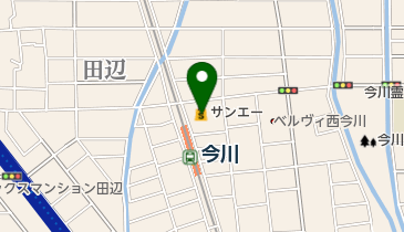 サンエー今川店の地図画像