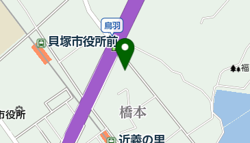 トヨタモビリティパーツ貝塚営業所の地図画像