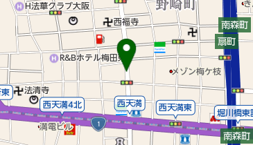 路上駐車場の地図画像