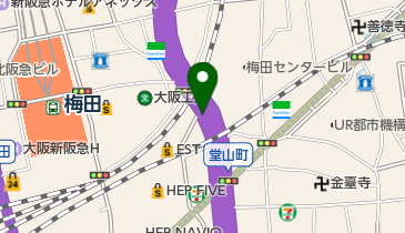 路上駐車場の地図画像