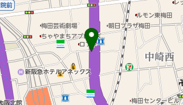 路上駐車場の地図画像