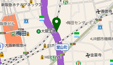 路上駐車場の地図画像