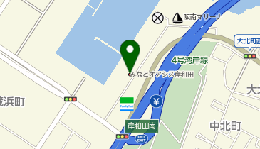 みなとオアシス岸和田の地図画像