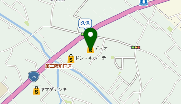 ディオ貝塚店の地図画像