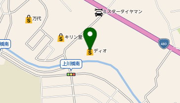 ディオ和泉店の地図画像