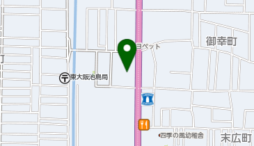 焼肉きんぐ東大阪瓢箪山店の地図画像