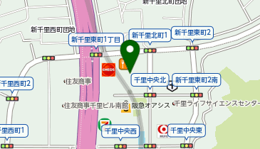 いきなりステーキLABI千里店の地図画像