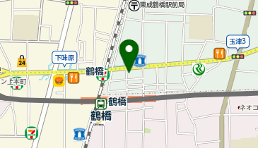 ホリーズカフェ鶴橋駅前店の地図画像