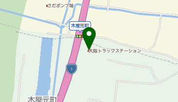 大阪トラックステーションの地図画像