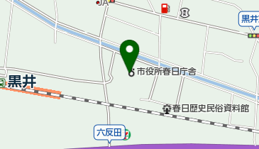 丹波市役所春日庁舎の地図画像