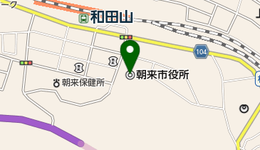 朝来市役所本庁舎の地図画像