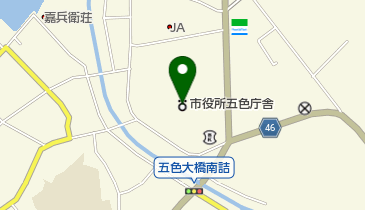 洲本市役所五色庁舎の地図画像