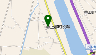 上郡町役場の地図画像