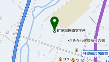 神河町役場神崎支庁舎の地図画像
