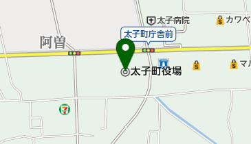 太子町役場の地図画像