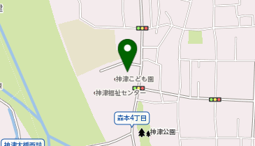 伊丹市役所神津支所の地図画像