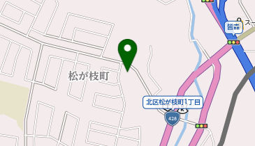 神戸市北区役所山田出張所の地図画像