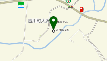 三木市吉川支所の地図画像