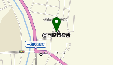 西脇警察署の地図画像