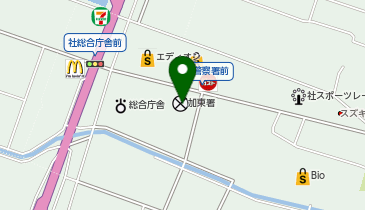 加東警察署の地図画像