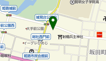 姫路郵便局の地図画像