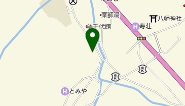 湯村郵便局の地図画像