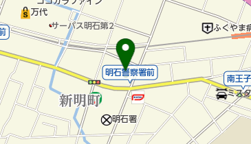 明石税務署の地図画像