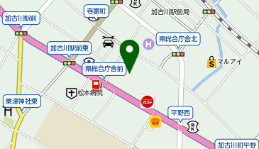 東播磨県民局加古川健康福祉事務所の地図画像