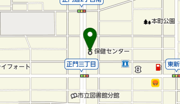 姫路市西保健センターの地図画像