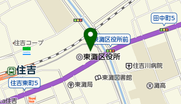 東灘消防署の地図画像