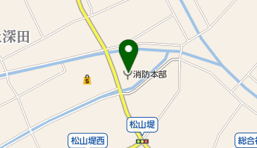 三田市消防署の地図画像