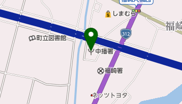 姫路市中播消防署の地図画像