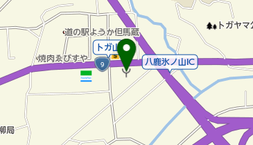 養父消防署の地図画像