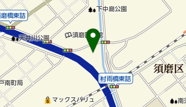須磨消防署の地図画像