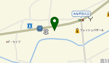 三木市消防署吉川分署の地図画像