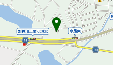 東消防署野口分署の地図画像