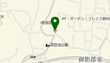 東灘消防署深田池出張所の地図画像