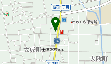 宝塚市西消防署南部出張所の地図画像