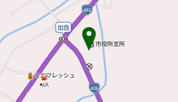 豊岡消防署出石分署但東駐在所の地図画像