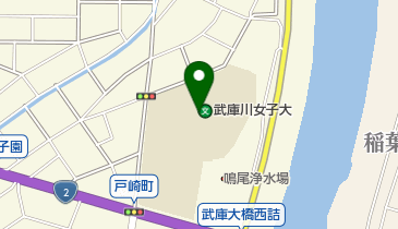 武庫川学院上甲子園キャンパス甲子園会館の地図画像
