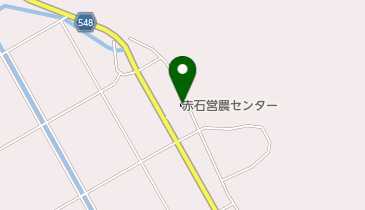 赤石営農センターの地図画像