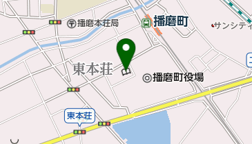 播磨町立図書館の地図画像